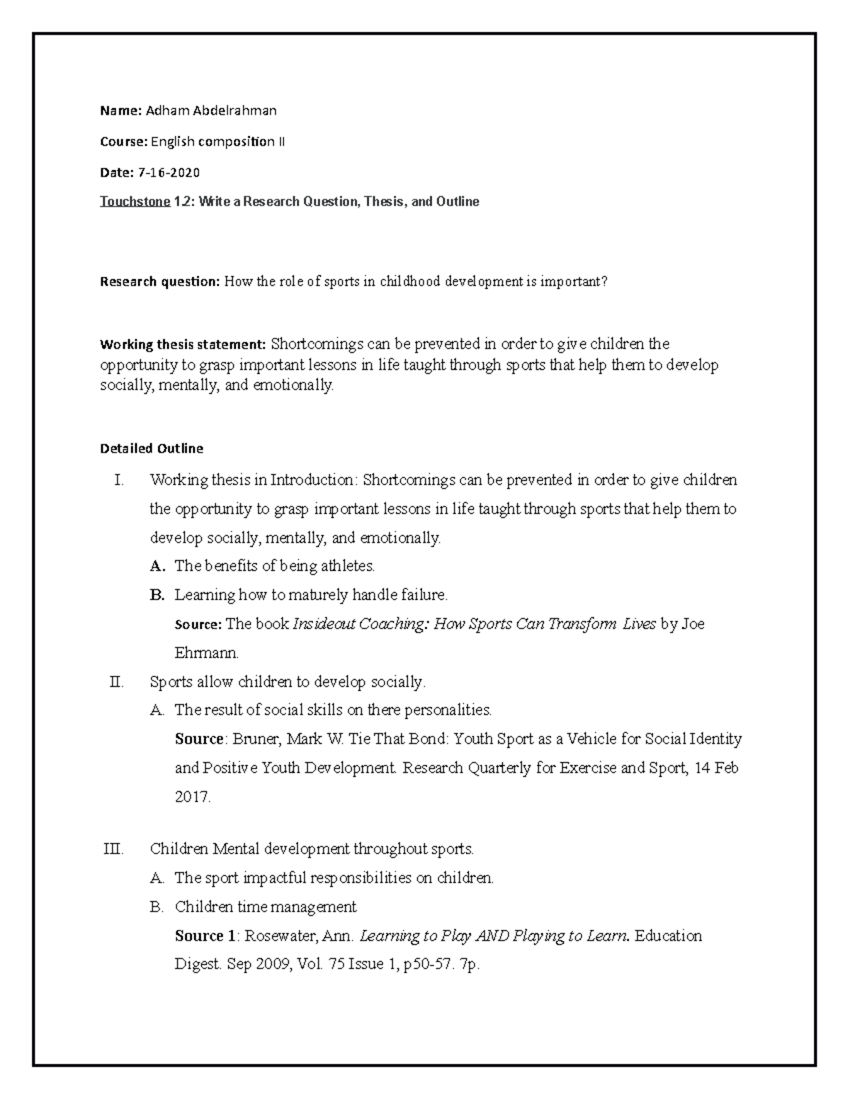 Dissertation chapters outline image