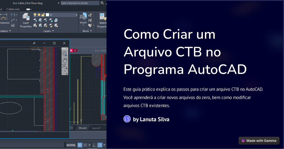 Como Criar Um Arquivo Ctb No Programa Auto Cad Desenho Técnico Aplicado Ao Design De 4187