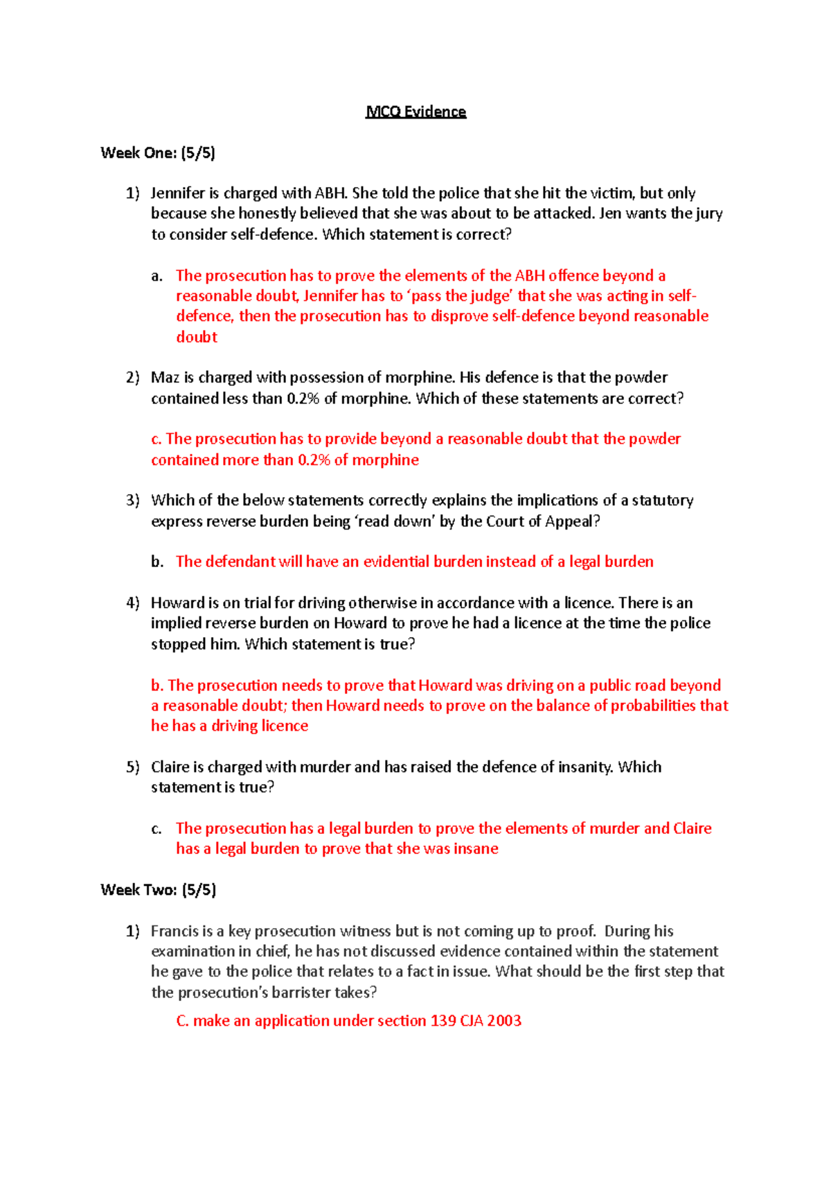 multiple-choice-question-law-of-evidence-100-mcq-evidence-week-one