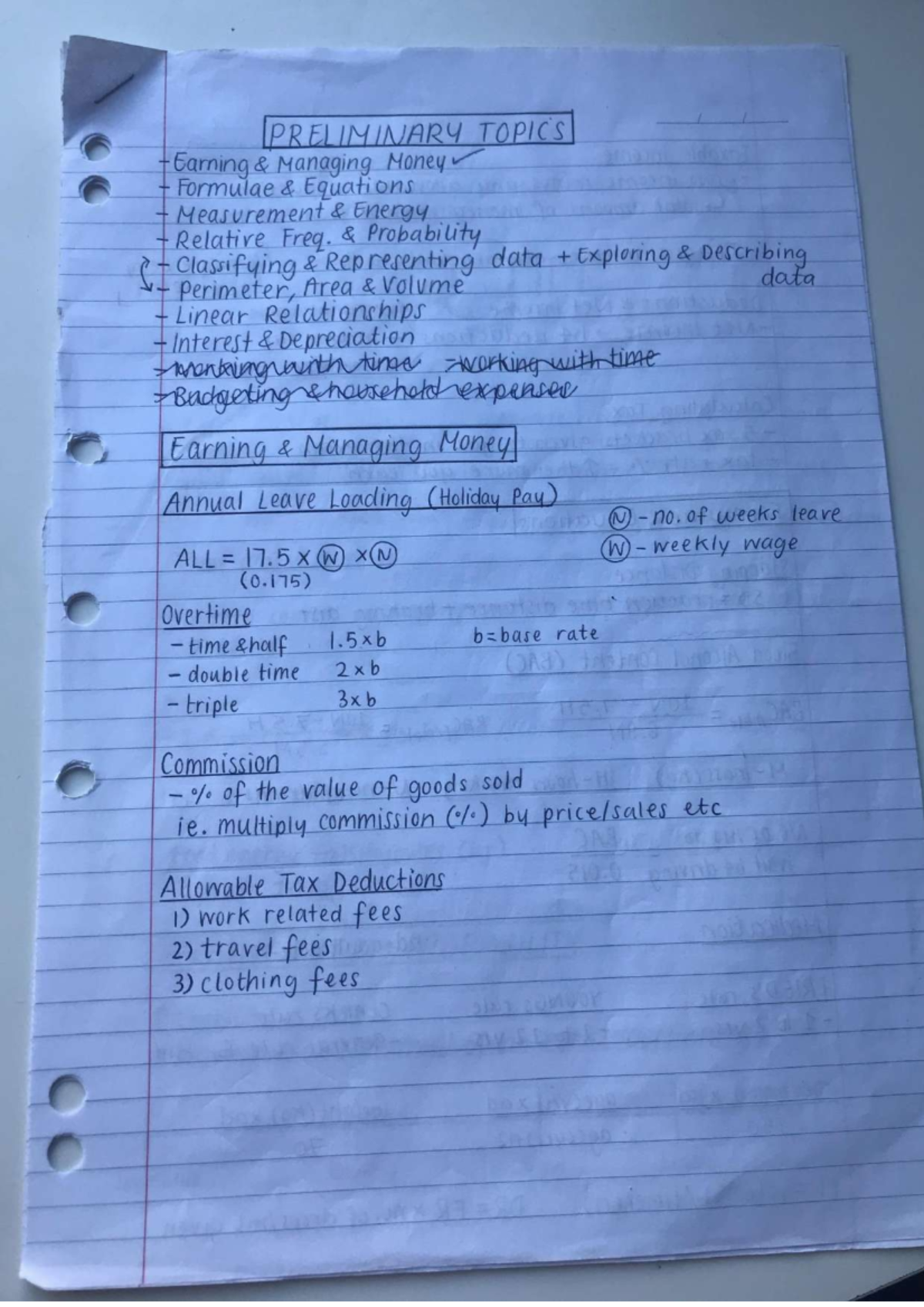 2020 P MS - Maths Standard Prelim Notes - Studocu