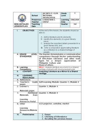 Educ 1 lesson 5 - TITLE: Lesson 5: Stages of Development and ...