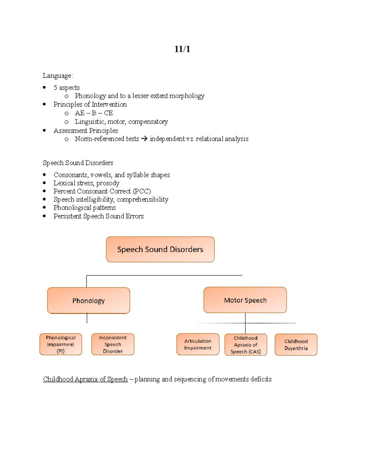 Speech half plante Notes - Language: 5 aspects o Phonology and to a lesser  extent morphology - Studocu