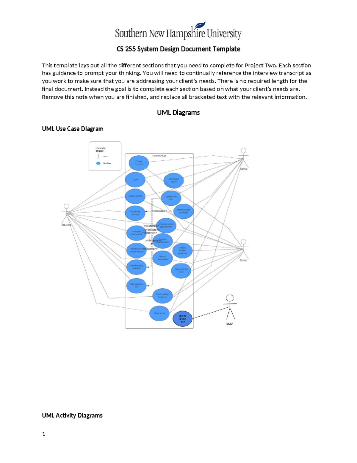 CS 255 System Design Document Template - CS 255 System Design Document ...