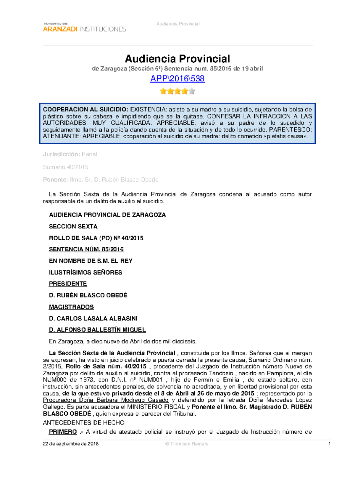 Practica 6 apuntes Audiencia Provincial de