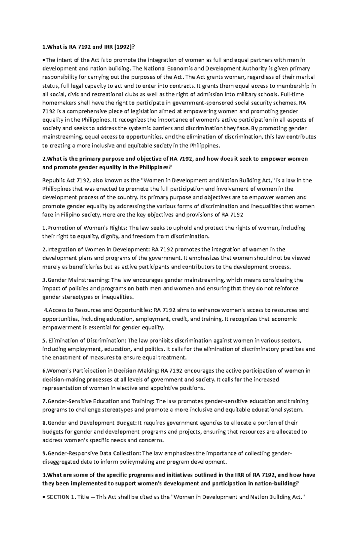 euth-report-dddd-1-is-ra-7192-and-irr-1992-the-intent-of-the
