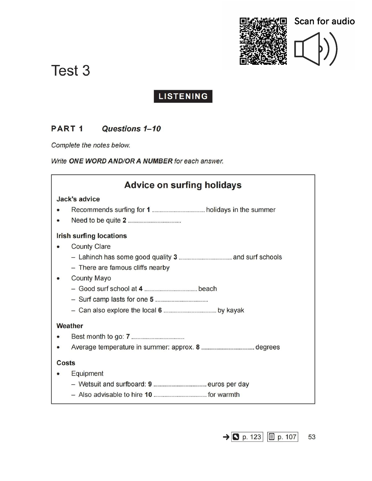 C17-T3-Listening - Cambridge IELTS 17 - IELTS Practice - Studocu