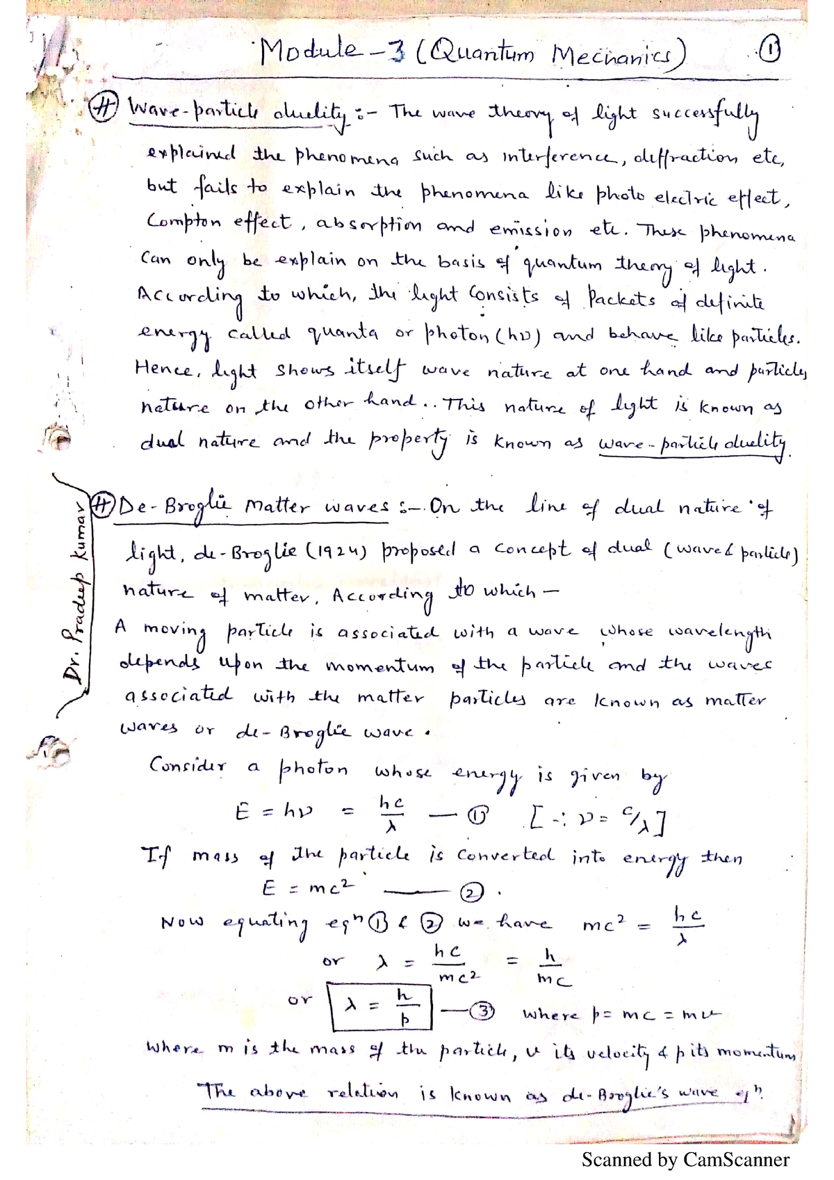 Unit-III Notes - Physics Unit 3 - B.tech - AKTU - Studocu