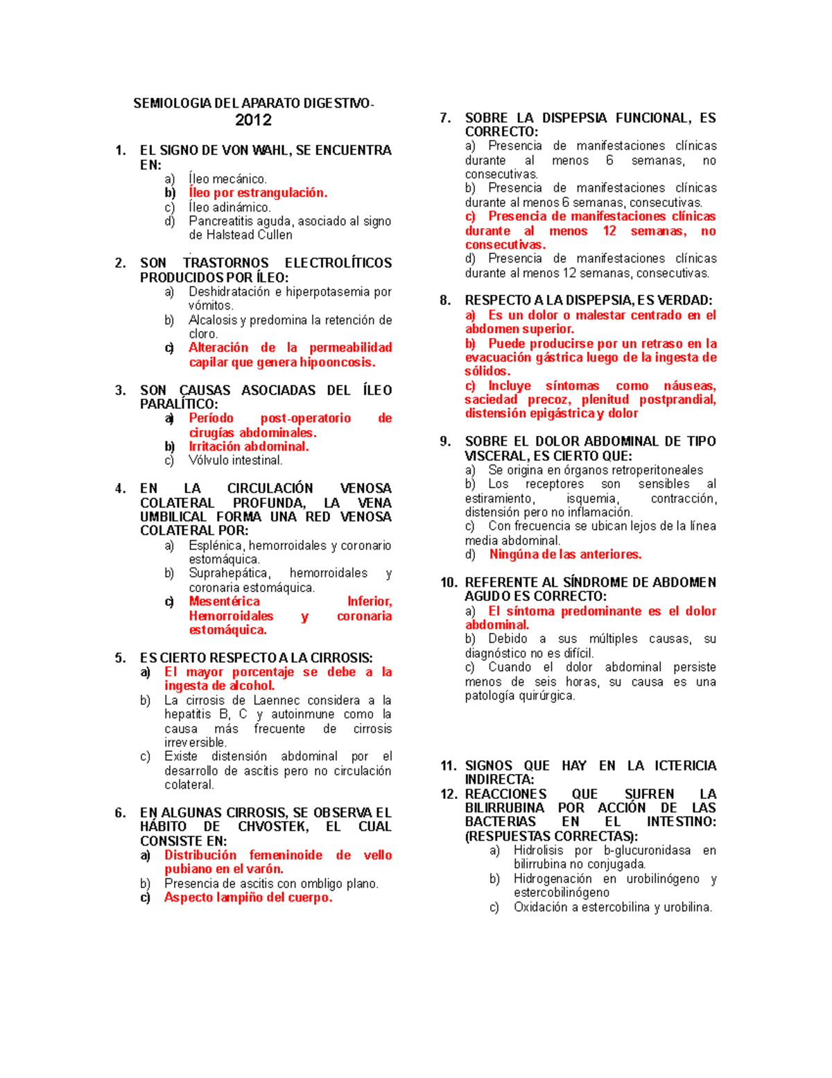 Semiología Del Aparato Digestivo 2012 - Patología Y Movimiento Humano ...