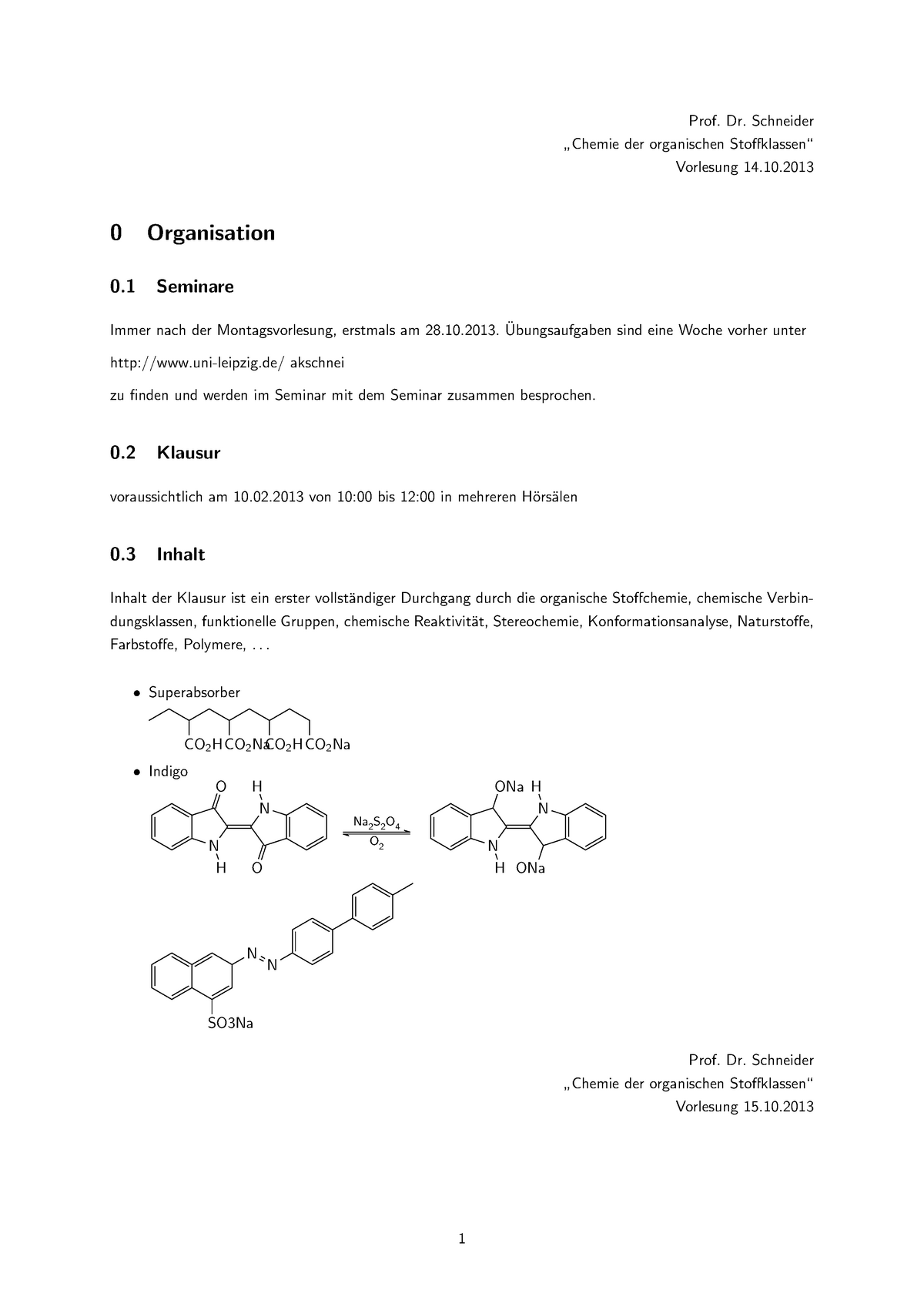 Chemie Der Organischen Stoffklassen 13 231 0331 Chemie - 