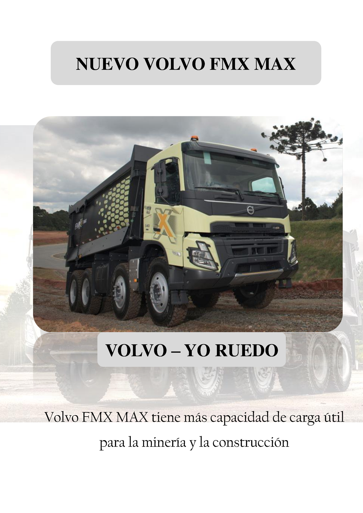 VOLVO FMX MAX 540 