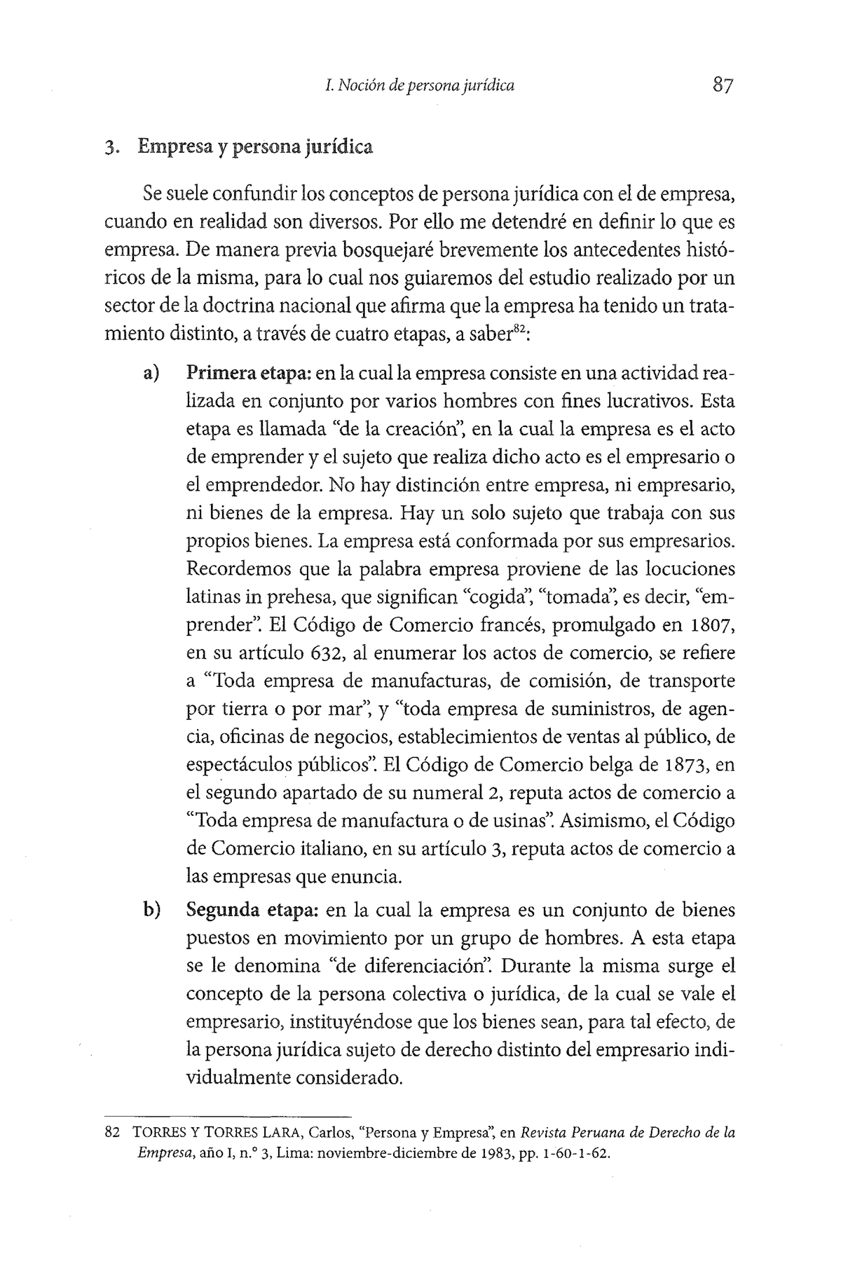 Espinoza Espinoza, Juan - Derecho De Las Personas. Pp. 87-110 - I. N ...