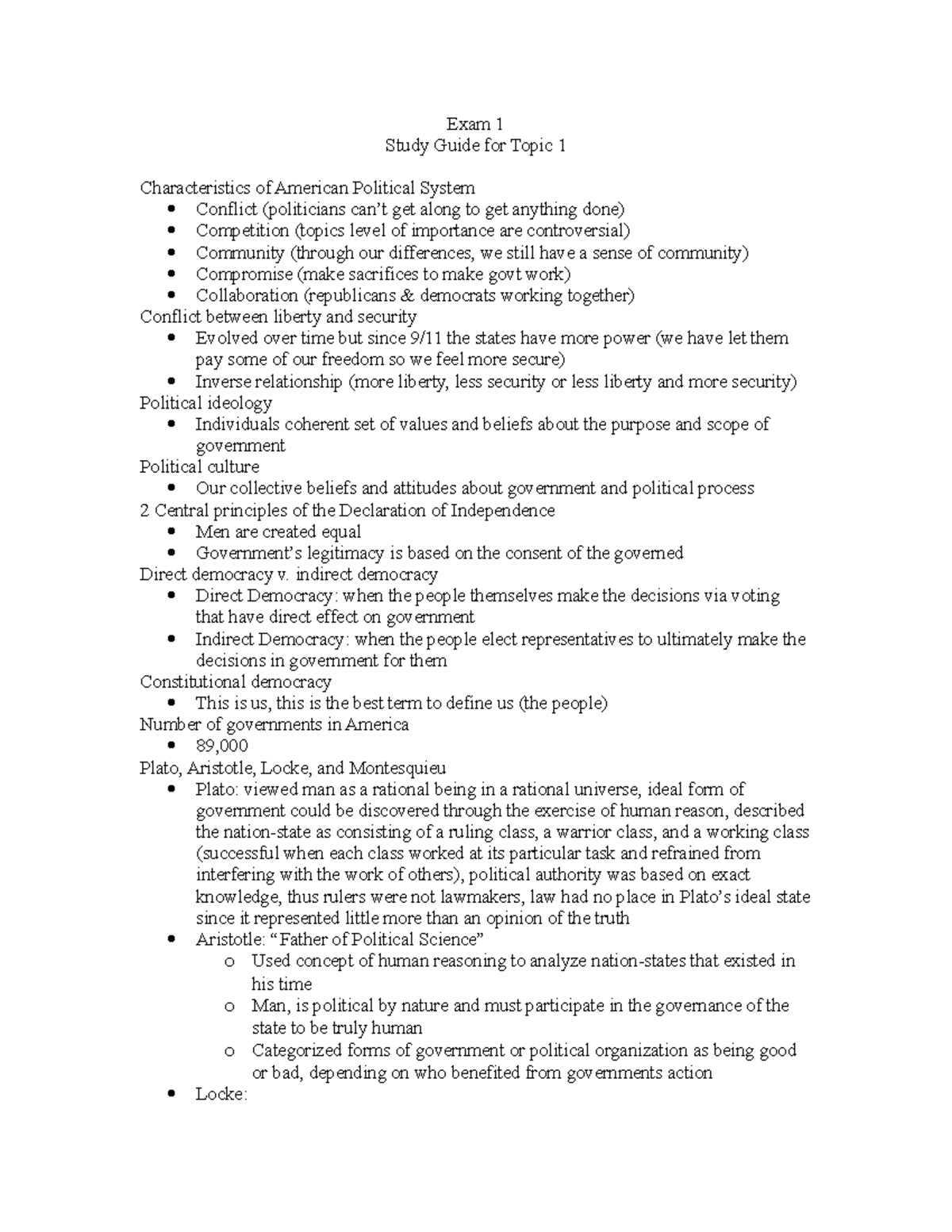 Study+ Guide+FOR+EXAM+1-1 - Exam 1 Study Guide for Topic 1 ...