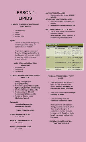 Biochem-midterm - A biochemistry reviewer