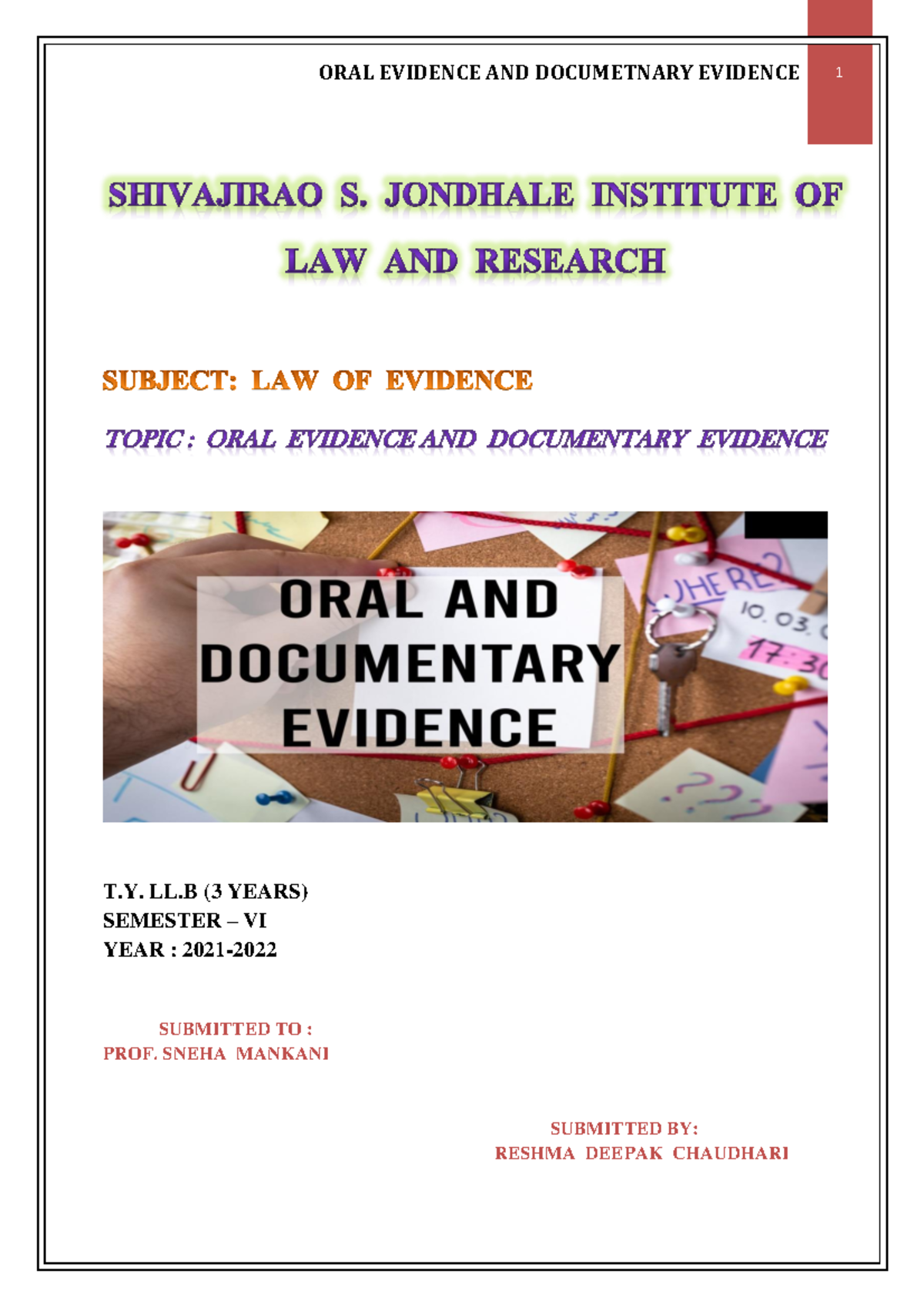 The Tamilthot Sneha Case: New Evidence - vnpewnc