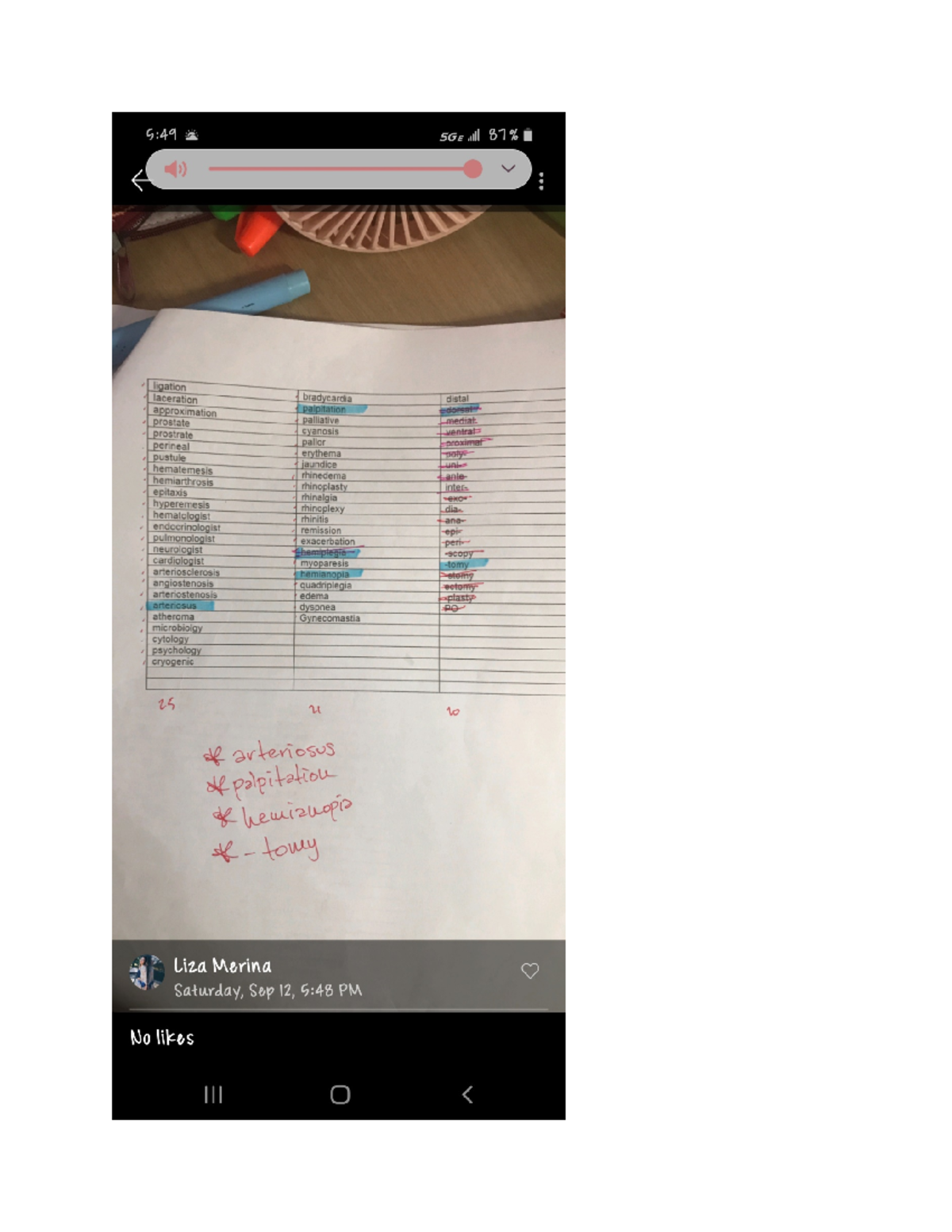 Med terms learn downloaded offline quizlet original test exam VNSG