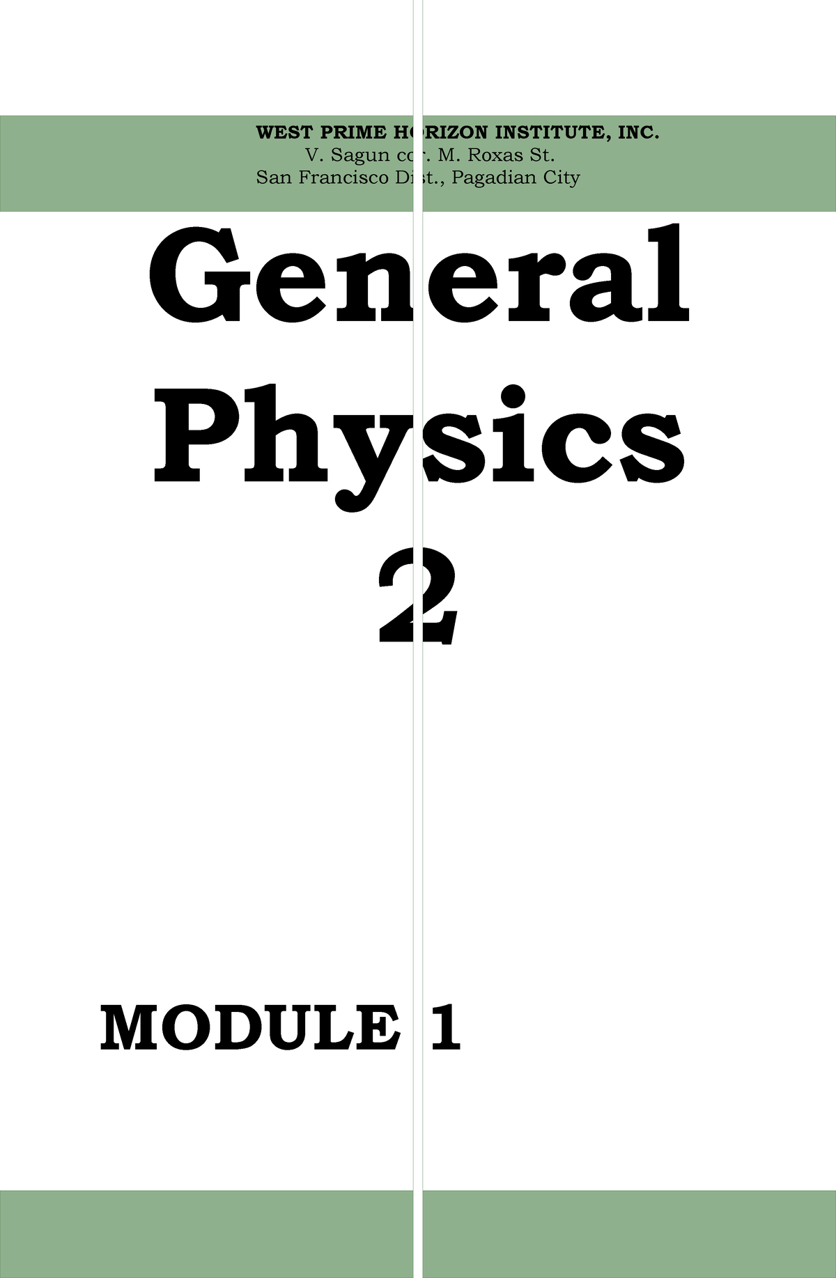phd science grade 2 module 1