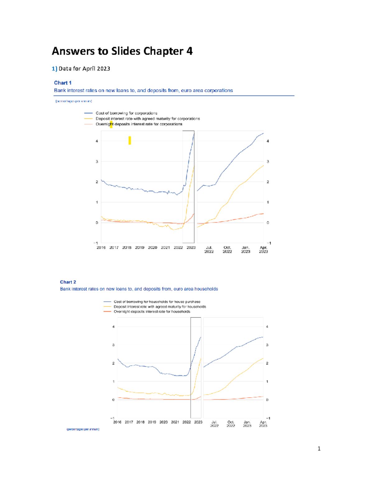 Asnwer Self Study Chapter 4 - Answers to Slides Chapter Data for April ...