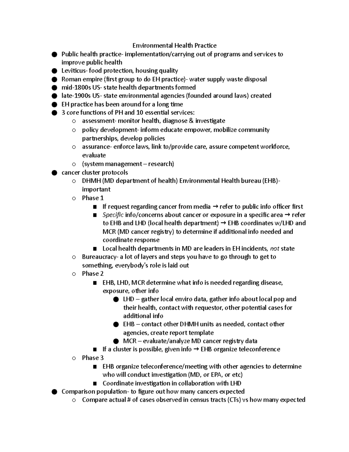 Exam 2 Review Sheet - This is a study guide provided by the professor ...
