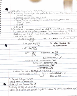 Biochemistry Final Exam Review Notes - Bioenergetics and Glycolysis ...