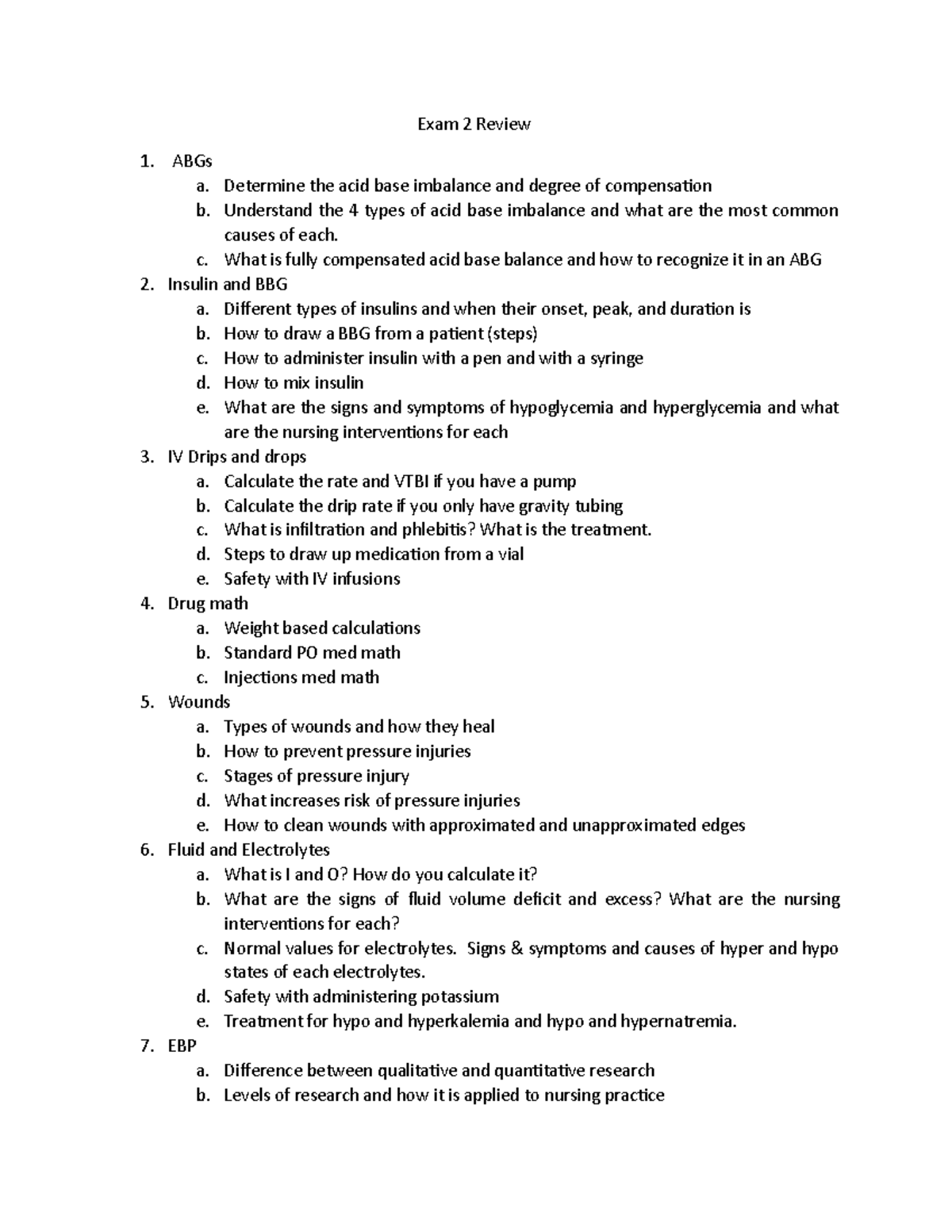 Exam+2+Review%2C+Spring+2023 - Exam 2 Review ABGs a. Determine the acid ...