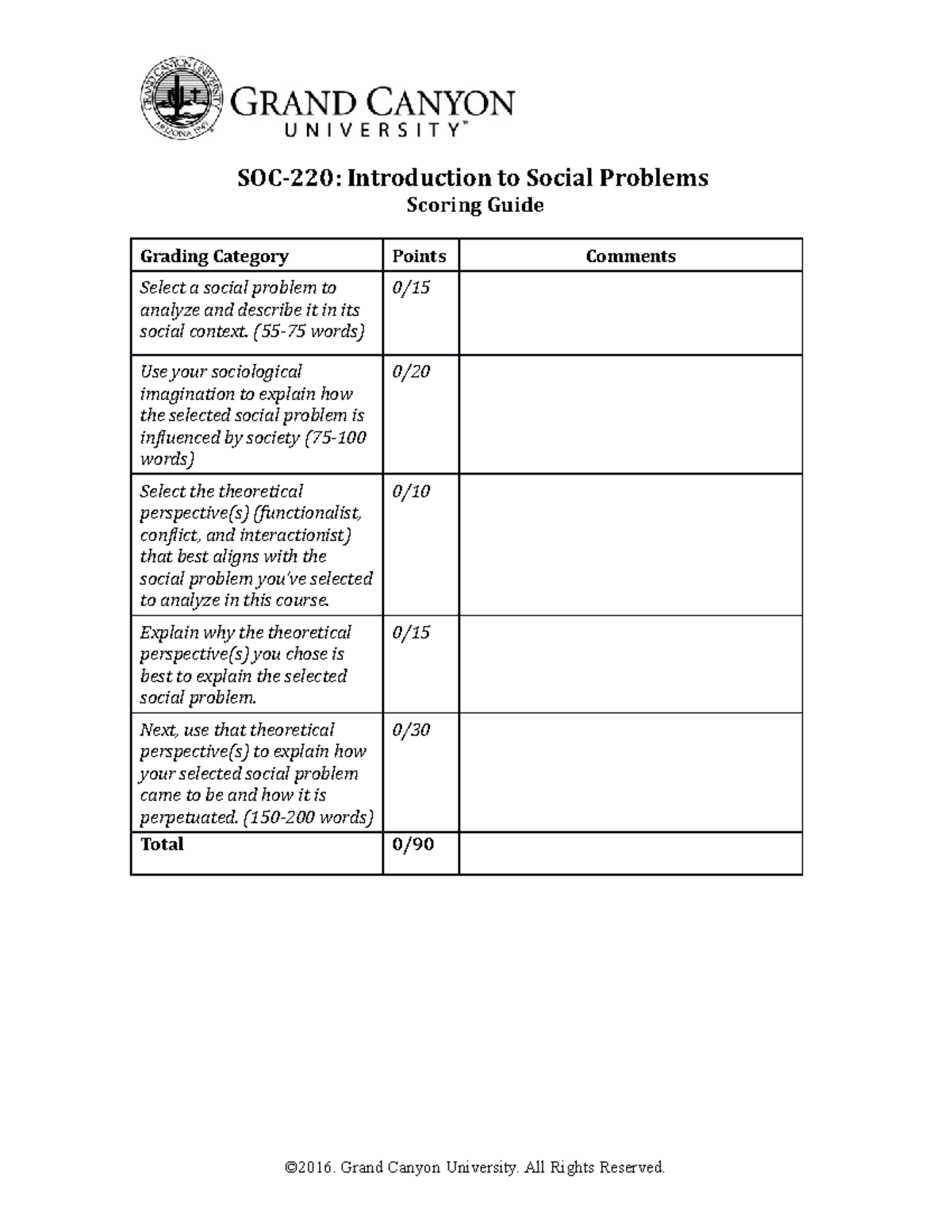 soc 220 social problem final essay