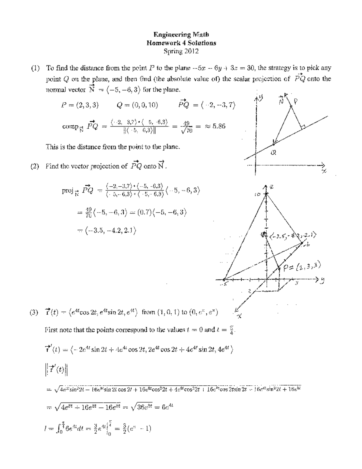 2011-2012 Homework 4 - Solutions - E35 317 - Studocu