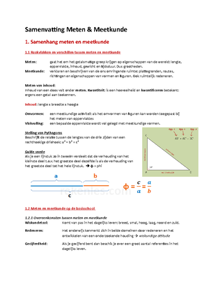 Rekenen Hele Getallen - Wiskunde/rekenen Samenvatting Hoofdstuk 1 ...