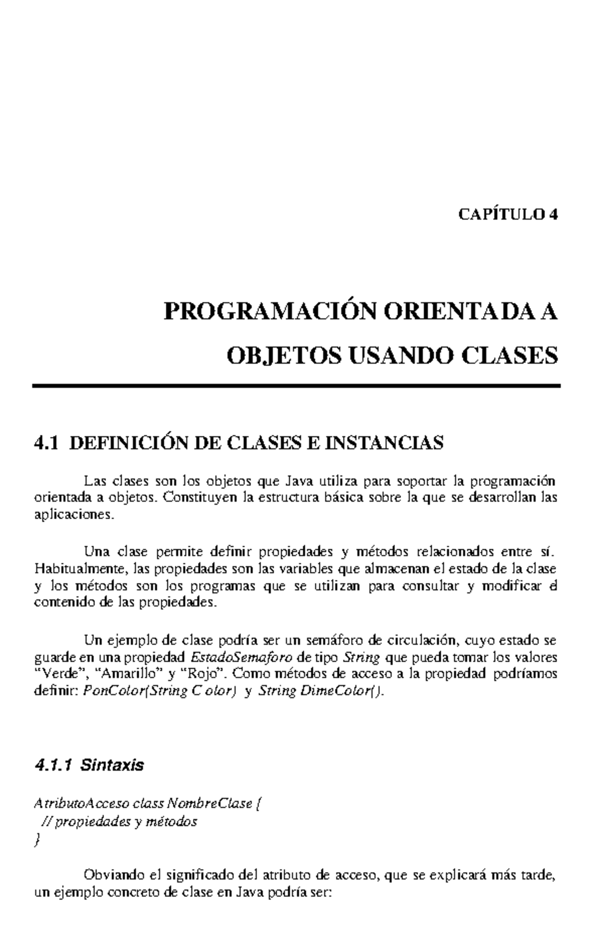 Clases e Instancias - Programacion Orientada a Objetos - UPM - Studocu