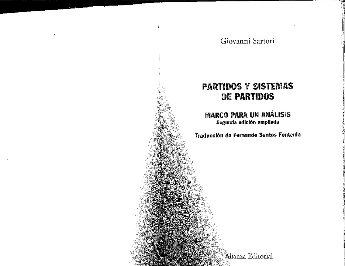 15 sartori-partidos-y-sistemas-de-partidos - Teoría del Estado - Studocu