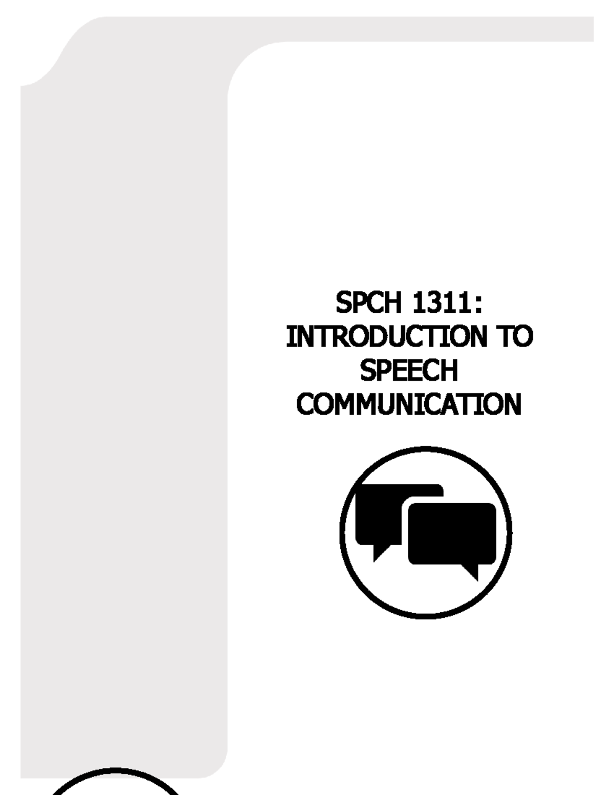 SPCH-9-SMALL-GROUP COMMUNICATION - SPCH 1311: INTRODUCTION TO SPEECH ...