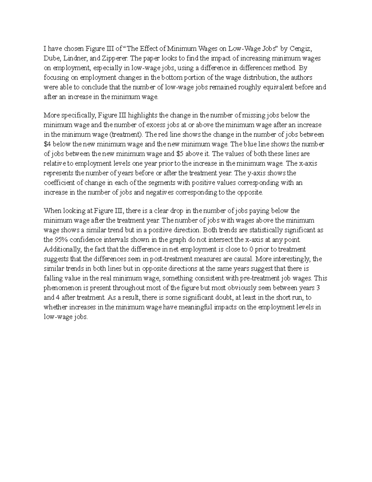 EC356 Task 1 - Economic research proposal based on past research - I ...