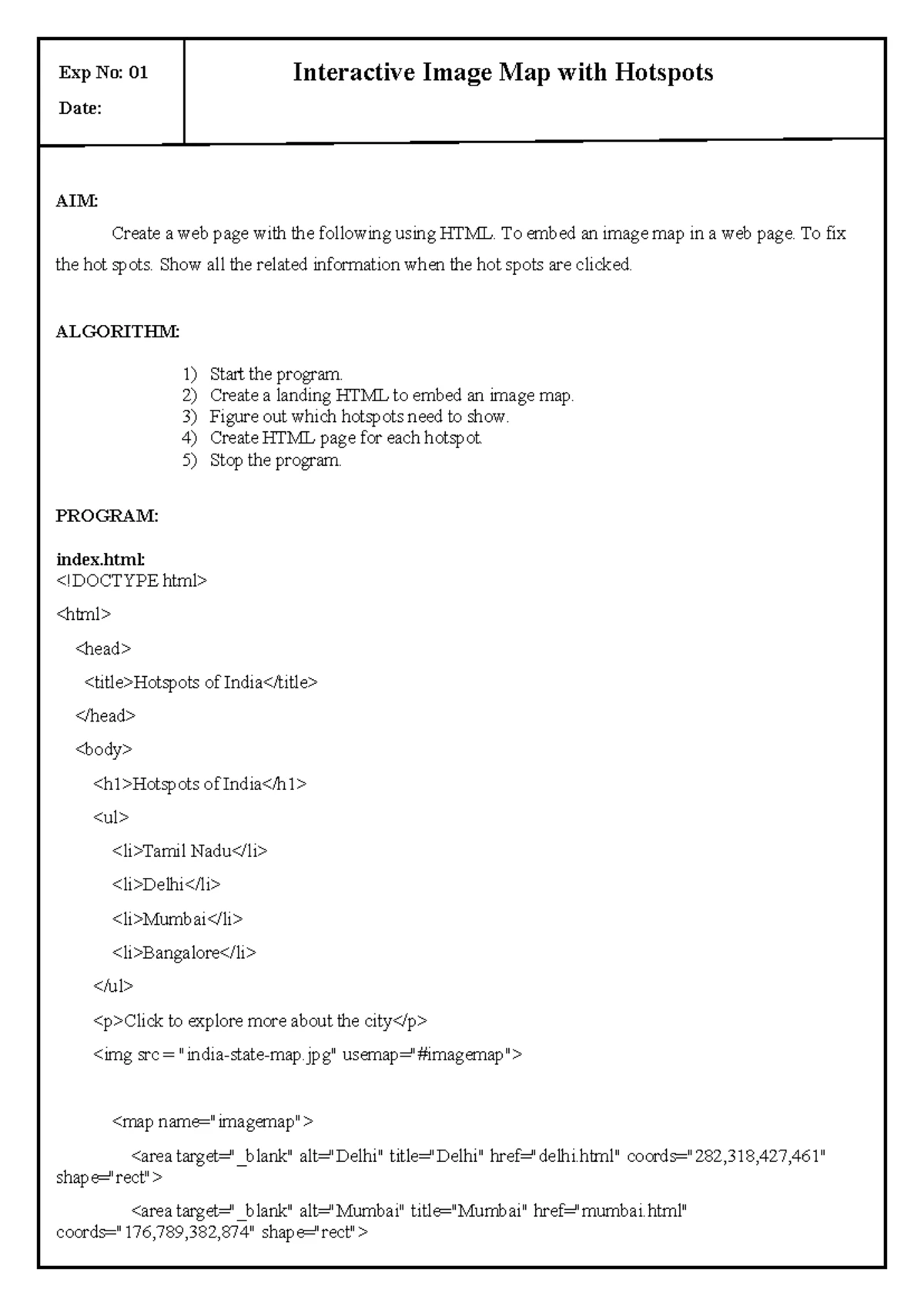 Programs to practice - Simple calculator in PHP Algorithm: 1. Get num1 ...