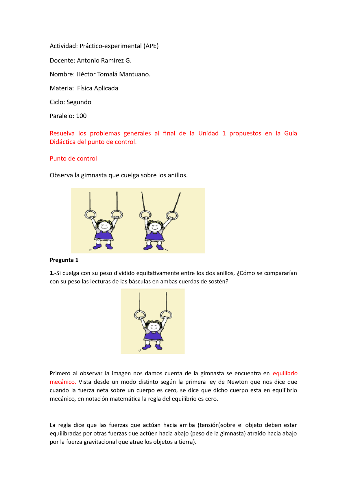 Actividad 1 Fisica - [AAB01] Cuestionario 3: Mida Su Nivel De ...