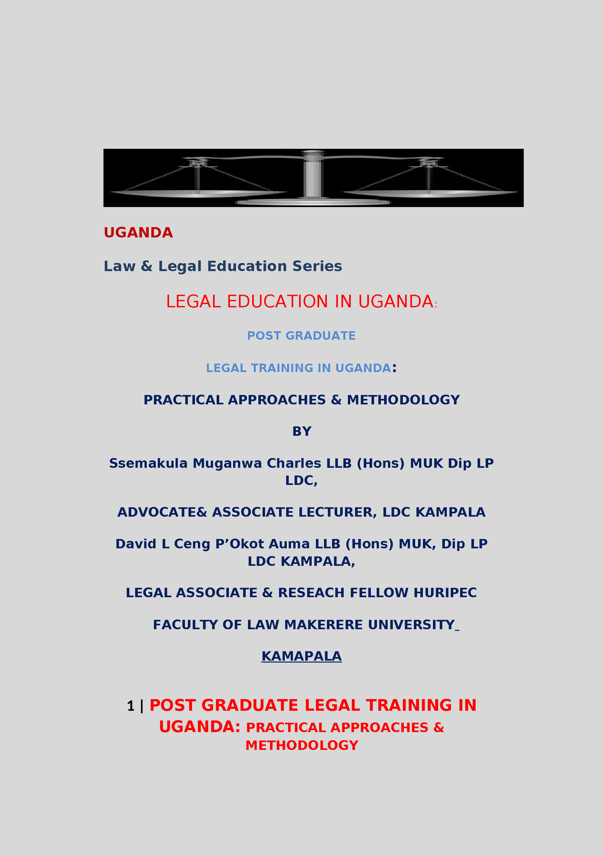 research proposal in uganda