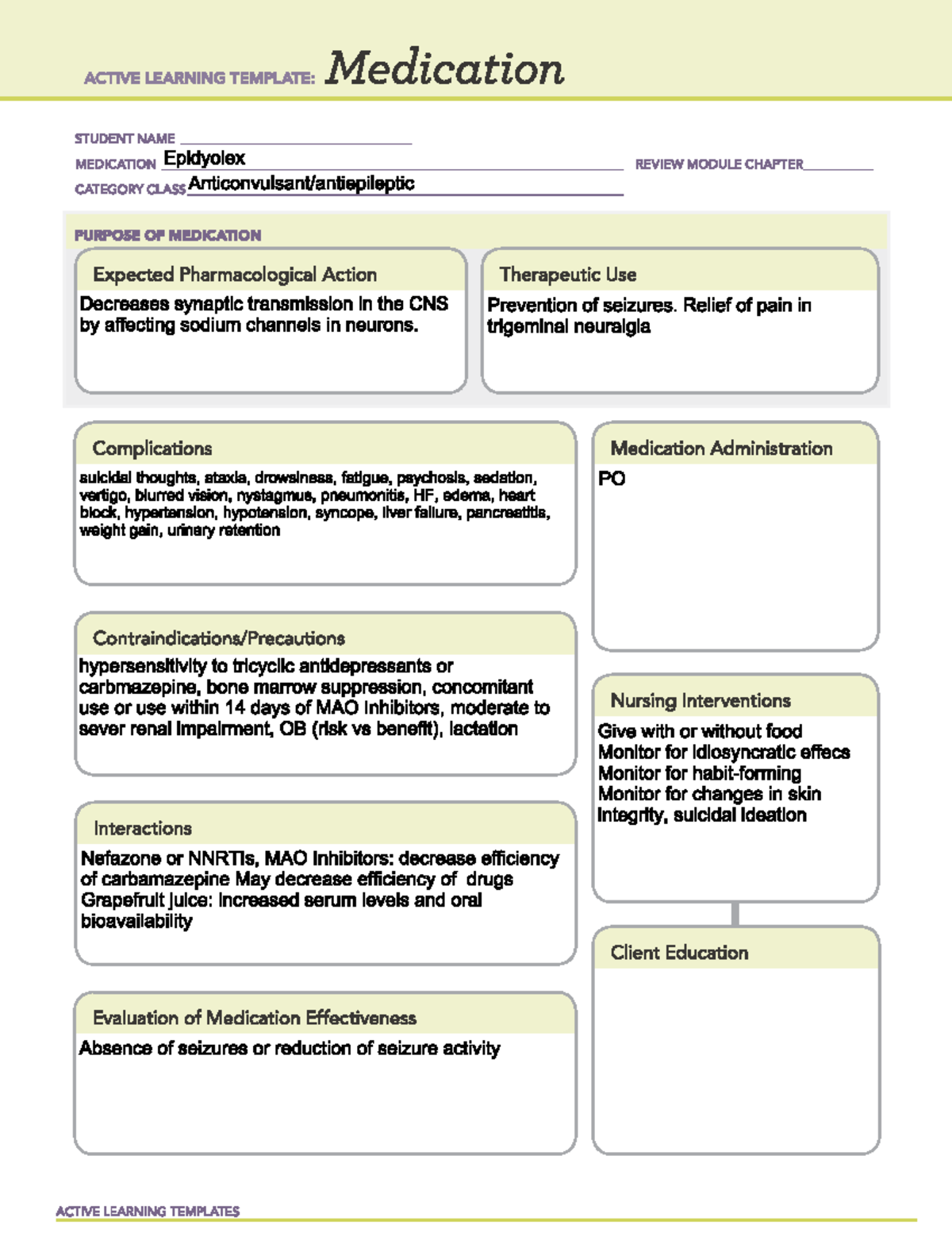 Epidyolex - Anticonvulsant, antiseizure, antiepileptic lecture - NR-291 ...