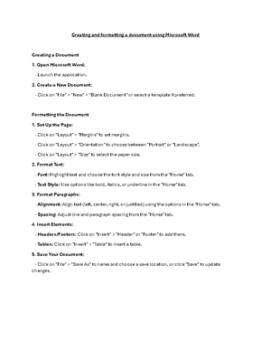 Pd lab2 - It is about the word document exercises - Experiment 4 ...
