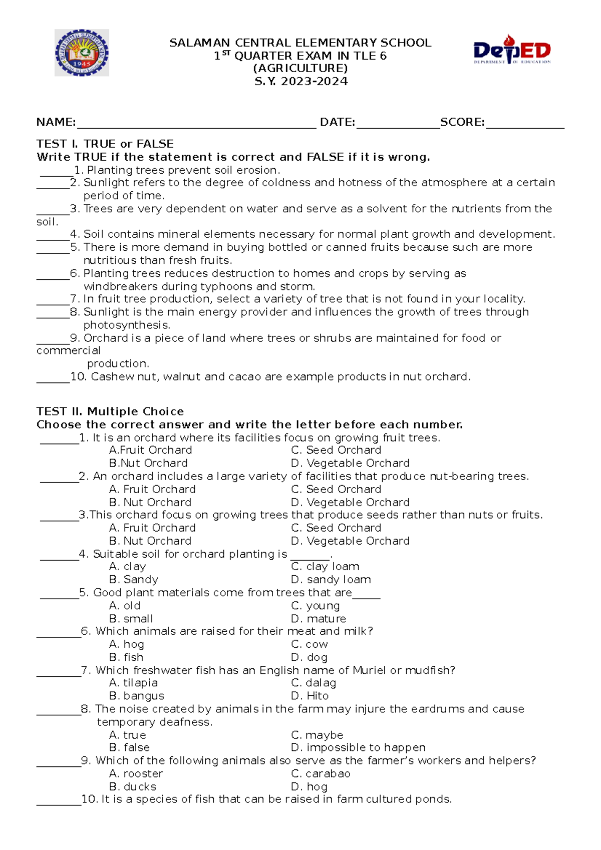 agri-exam-grade-6-exam-with-tos-1-st-quarter-exam-in-tle-6