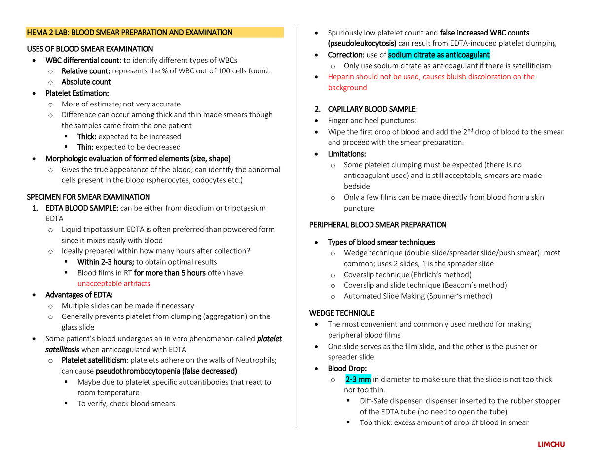 complete-notes-hema-2-lab-hema-2-lab-blood-smear-preparation-and