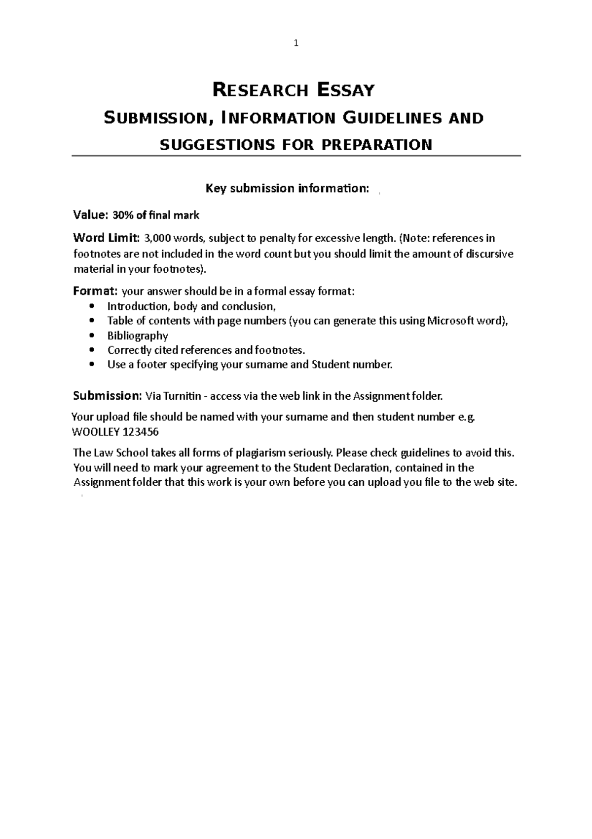 Essay - Criteria-3 - 1 RESEARCH ESSAY SUBMISSION, INFORMATION ...