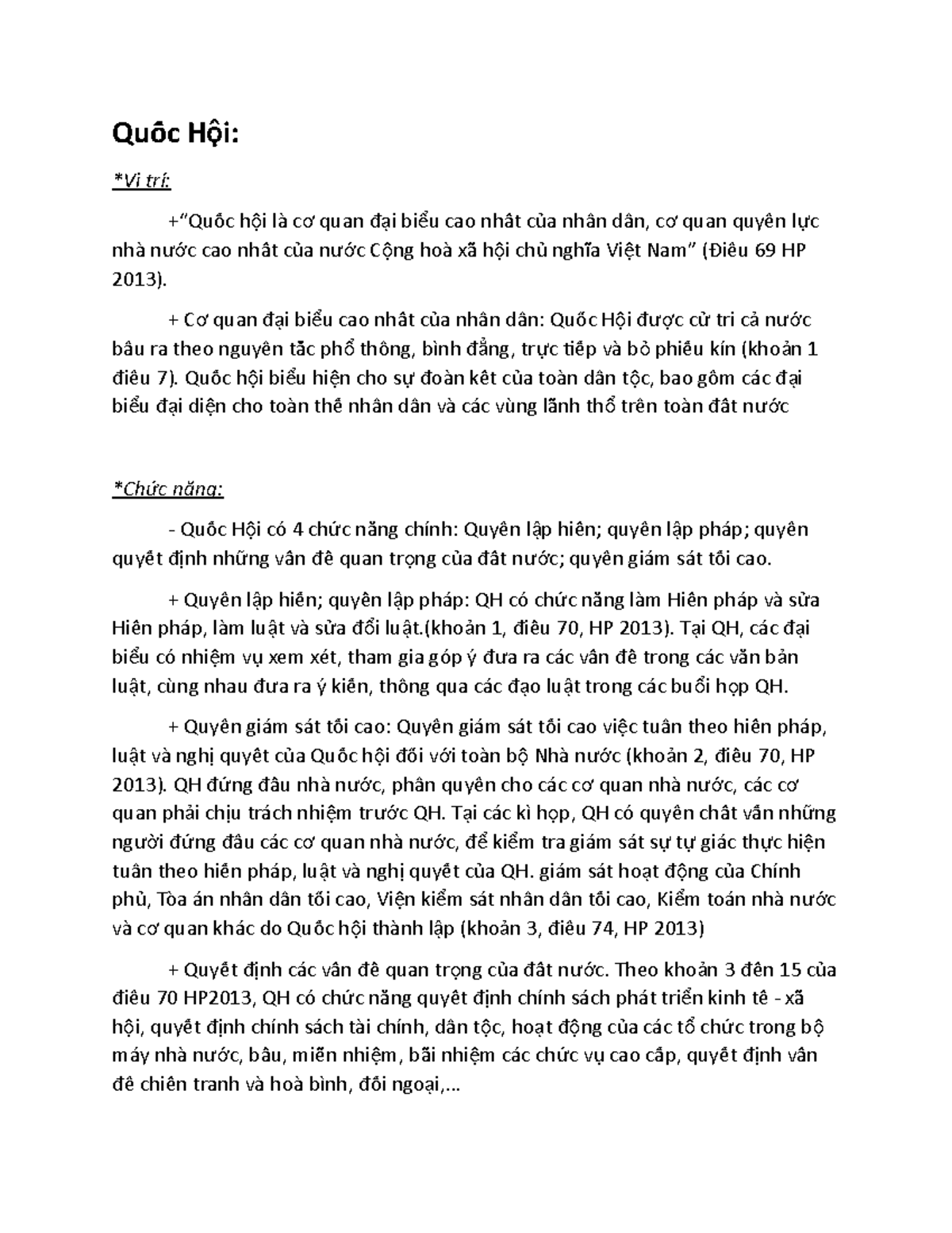 11221270 Tran-Duy-Dat dvpl PLDC2 - Quốốc H i:ộ *V trí:ị +“Quốốc h i là ...