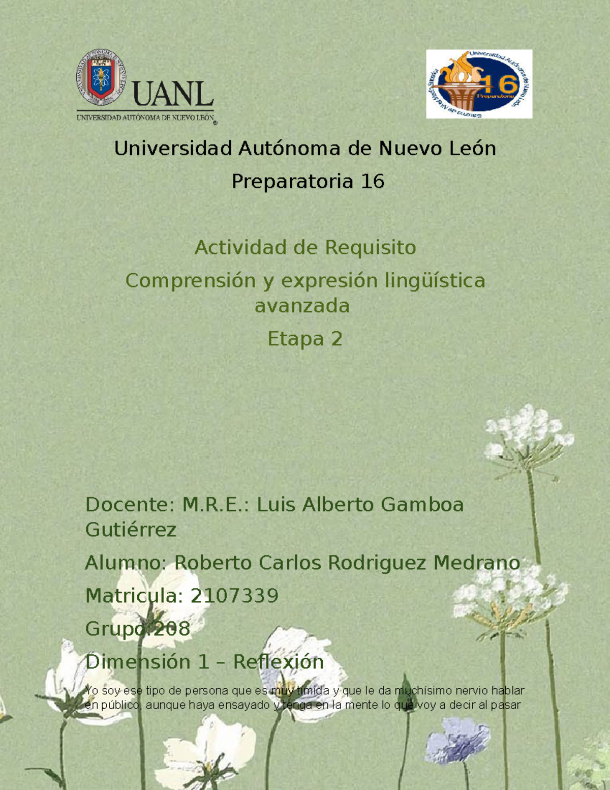 RCRM AR2 Cy ELA - Es de Gamboa - Universidad Autónoma de Nuevo León ...