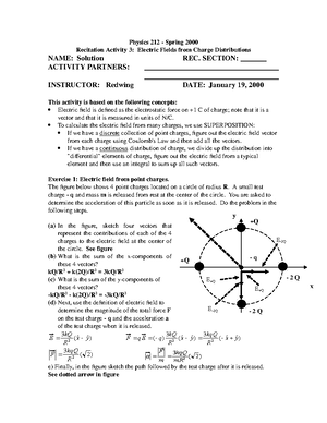 Recitation 3 Solutions Phys 212r Studocu