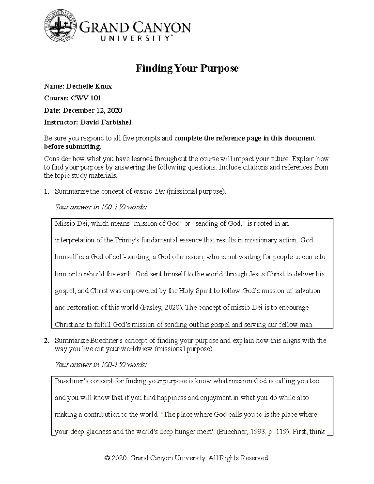 Finding Your Purpose Cwv 101 - hj37y5b