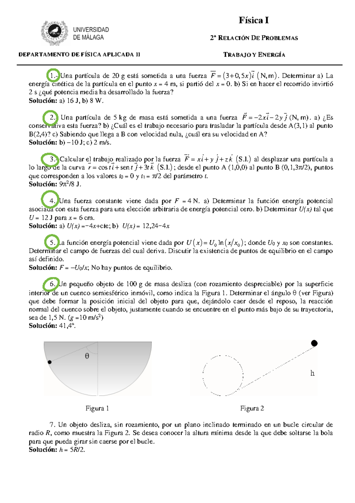2ª Relacion Problemas Studocu