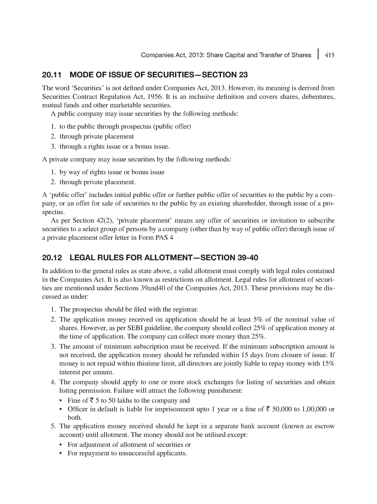 Zlib - n/a - Companies Act, 2013: Share Capital and Transfer of Shares ...