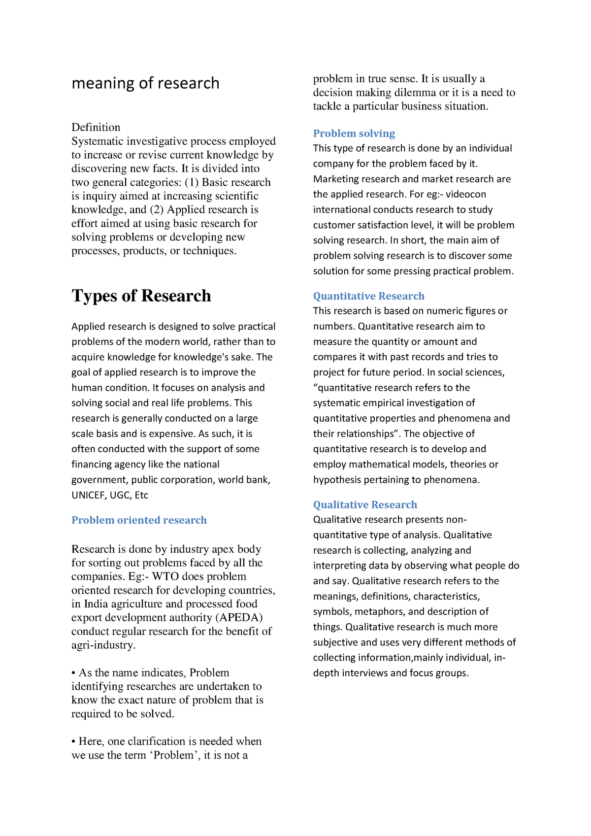 research-methodology-meaning-of-research-problem-in-true-sense-it-is