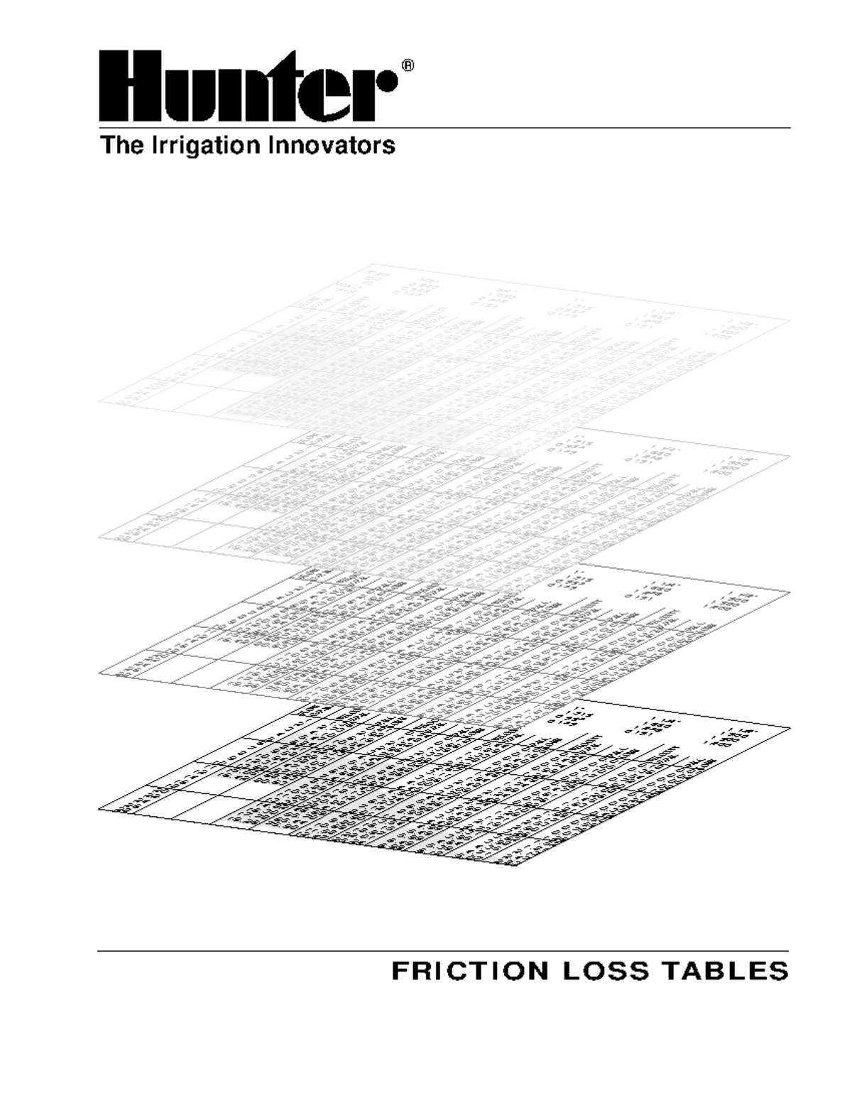 Tech friction loss charts FRICTION LOSS TABLES 21. 0