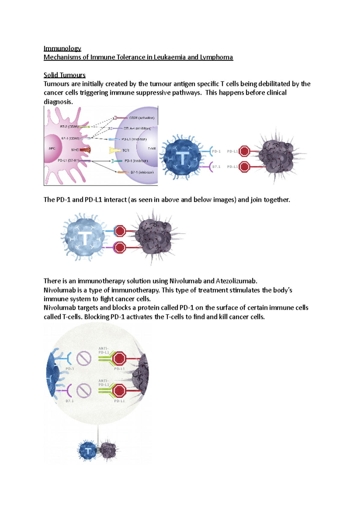 Mechanisms of Immune Tolerance in Leukaemia and Lymphoma - Immunology ...