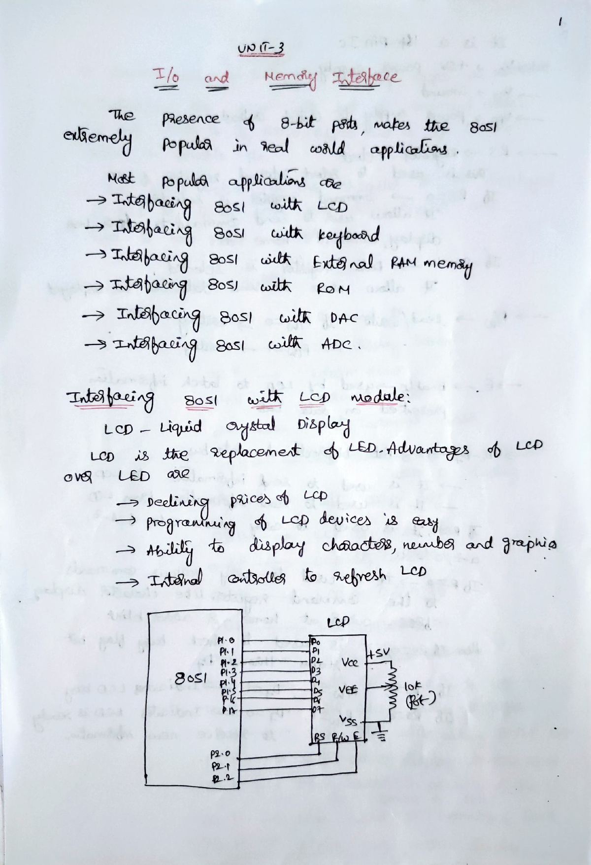 MPMC UNIT 3 - Mpmc Unit3 Notes - To And The PResence Ttahacing Elßemely ...