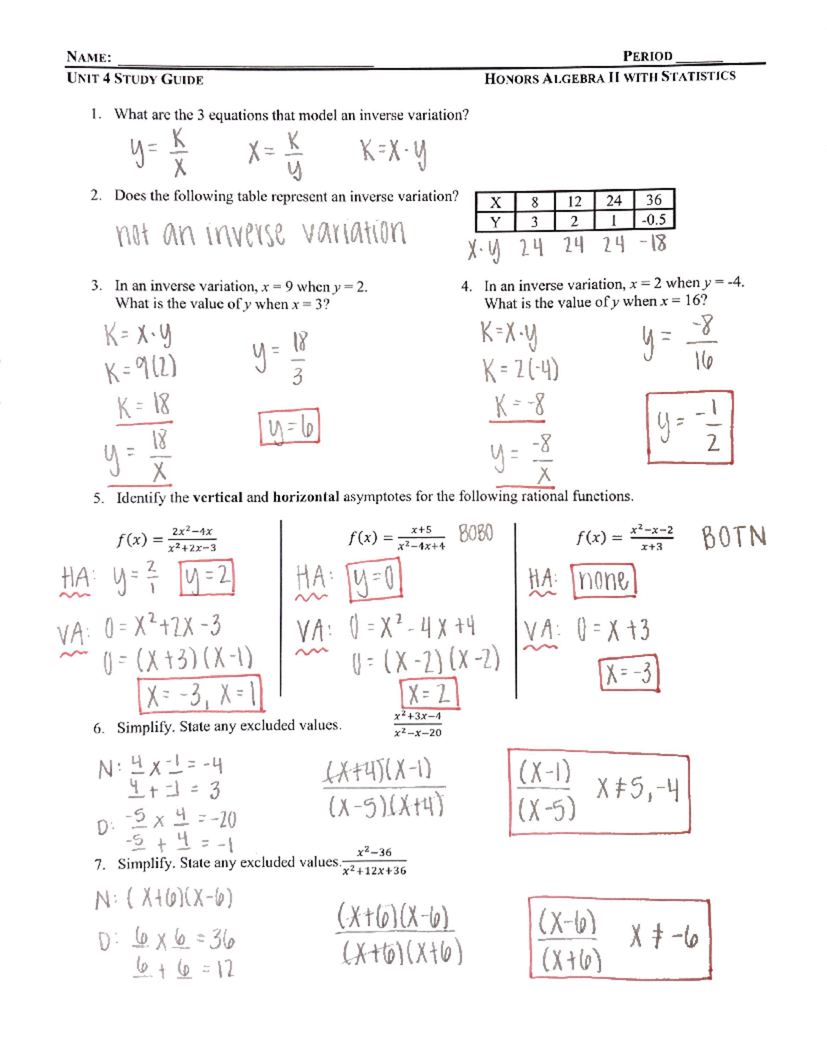 Unit+4+Study+Guide+Key+Honors+2023 - NURS 0199 - Studocu